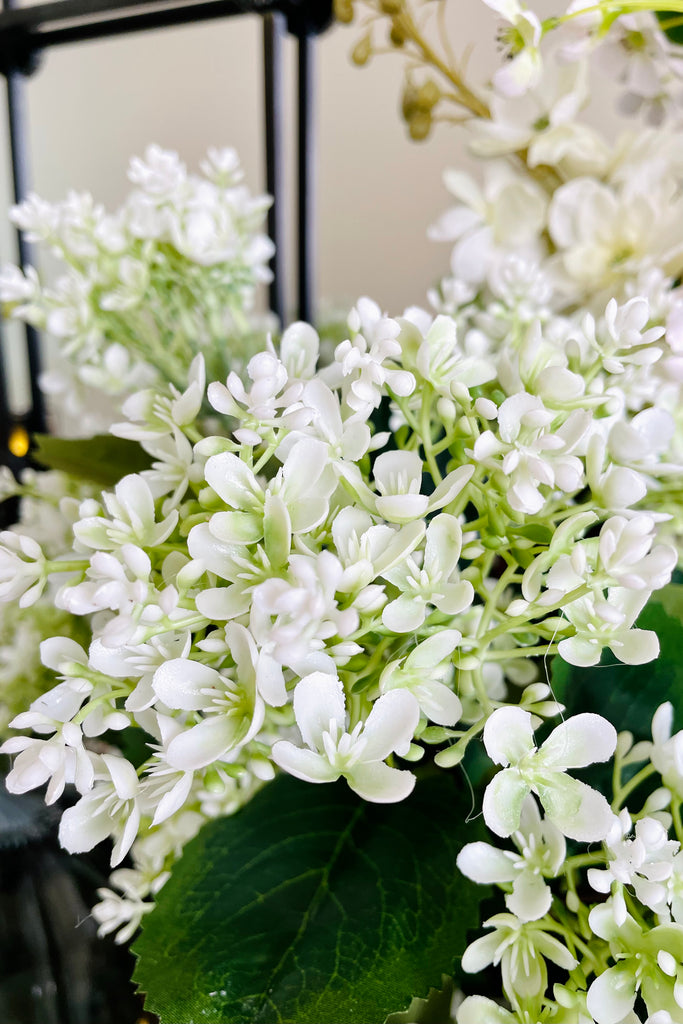 White Almond Blossom Branches, Set of 2