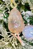 Glass Tulip Ornaments, Set of 6