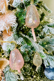 Glass Tulip Ornaments, Set of 6