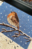 Winter Bird Doormat