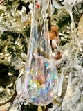 Ombre Glass Icicles, Set of 6