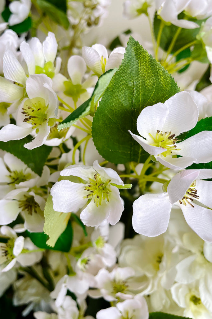 White Almond Blossom Branches, Set of 2
