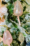 Glass Tulip Ornaments, Set of 6