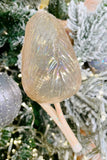 Glass Tulip Ornaments, Set of 6