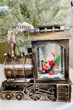 Lighted Train Water Globe