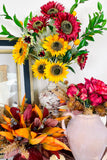 Set of 4 Sunflower Stems