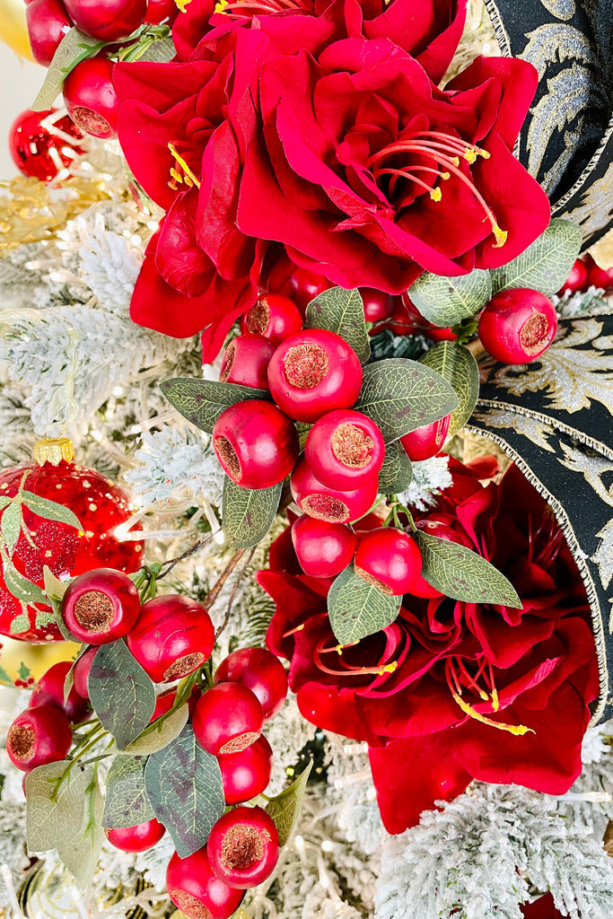 24'' Crab Apple Sprays, Set of 2