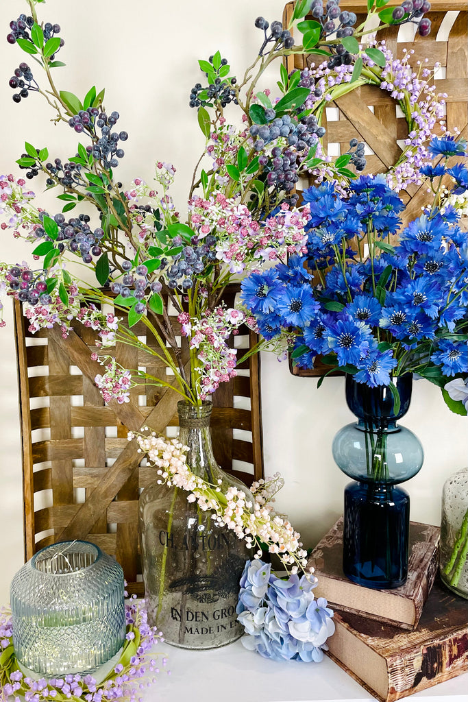 Purple Cornflower Bouquet, Set of 12