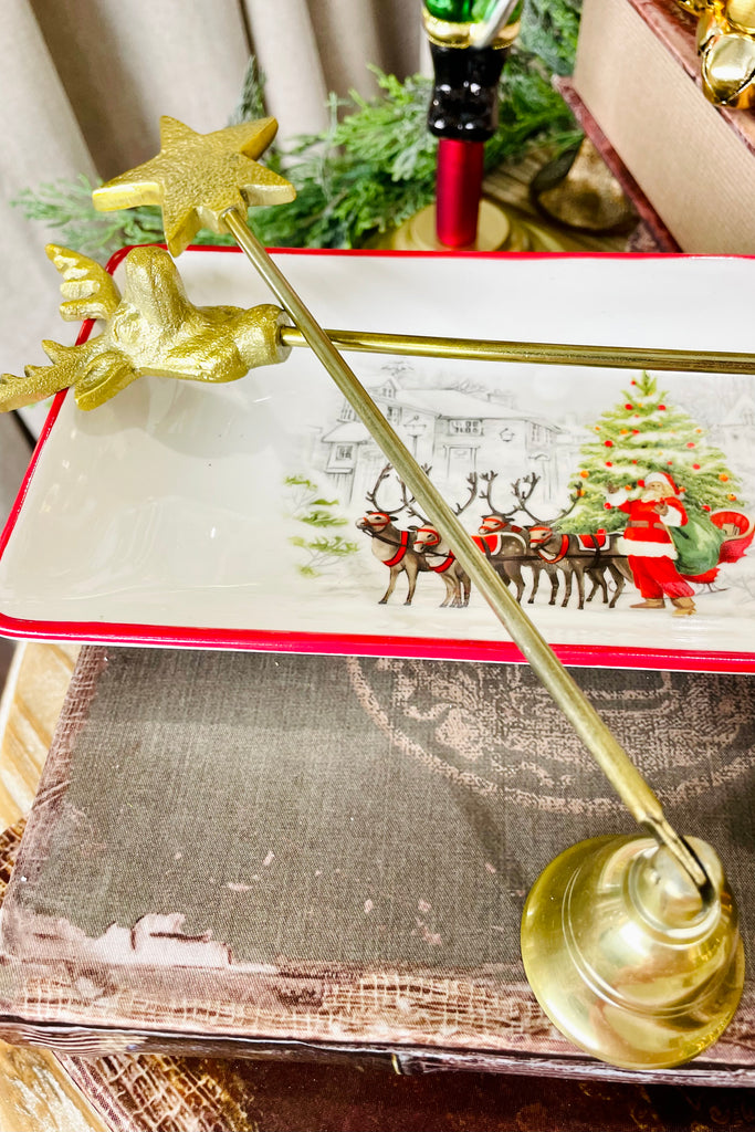 Gold Candle Snuffer, Set of 2