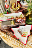 Santa's Sleigh Holiday Serving Platters, 1 of Each