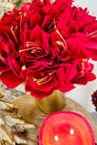 16 Inch Red Amaryllis Stem