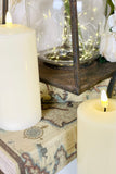 Set of 2 Signature 3D Flameless Candles in Cream