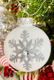 Winter Wonderland Snowflake Everlasting Ornaments, Set of 6