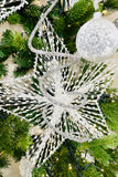 10' Silver Beaded Rope Garland, set of 2