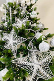 10' Silver Beaded Rope Garland, set of 2