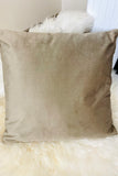Sparkling Velvet Reindeer Pillow