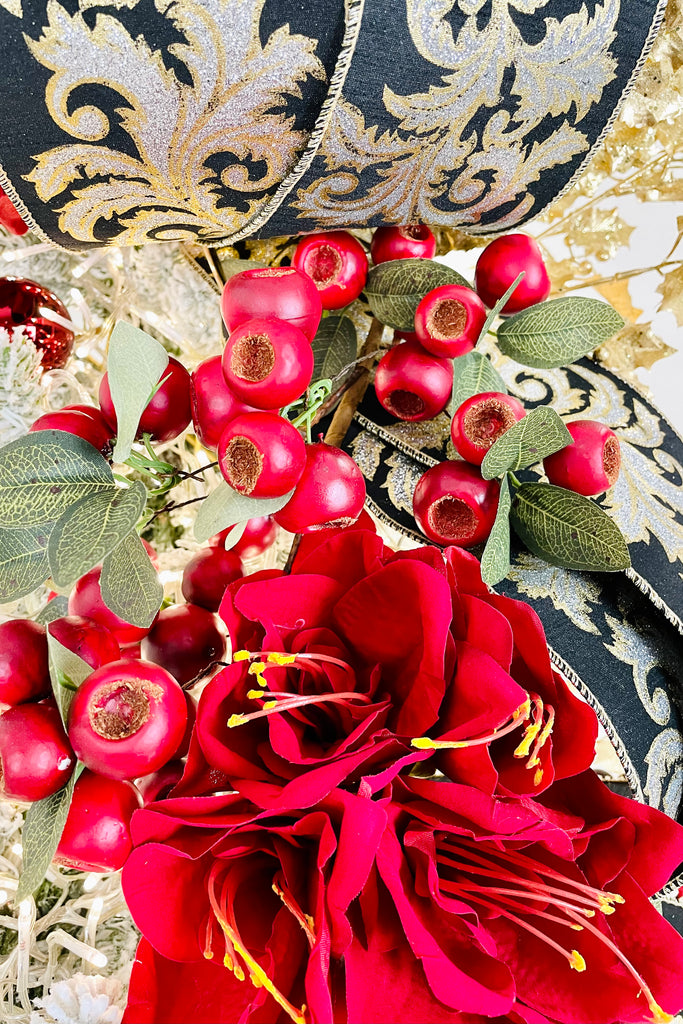 24'' Crab Apple Sprays, Set of 2