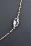 Handmade 36” Special Cut Marquise Station Necklace