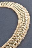 Florentine Handmade Woven Beaded Gemstone Necklace