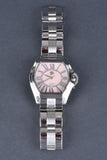 Italian Pink Mother of Pearl Luxury Tonneau Watch