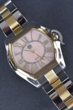 Italian Pink Mother of Pearl Luxury Tonneau Watch