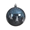 Night blue Christmas Tree Everlasting Ornament, Set of 12
