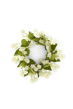 16 Inch Cream Hops Candle Ring