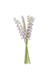 Purple Real Touch Lily of the Valley Bundles, Set of 4