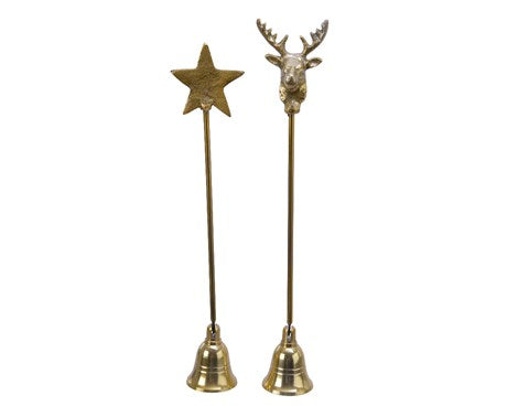 Gold Candle Snuffer, Set of 2
