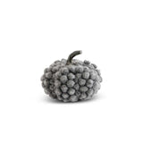 Gray Tufted Fabric Pumpkins