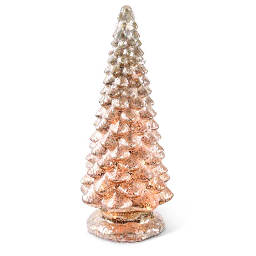 LED Mercury Glass Christmas Tree