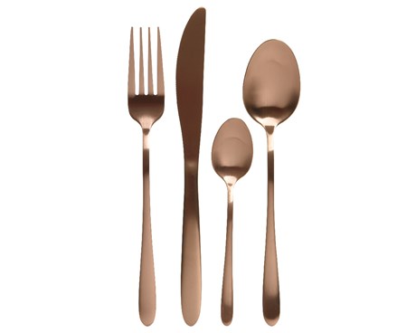 Rose Gold Stainless Steel Cutlery Set