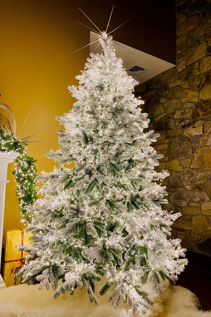 The Stars in the Sky Pre-Lit Christmas Tree with White Lights