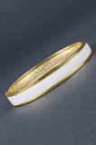 Couture Inspired Colorful Enamel Bangle Bracelet