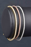 Sterling Handmade Petite Tennis Bracelet