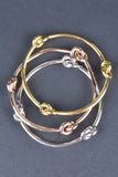 Italian Equestrian Status Movable Slip On Bangle