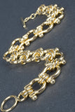 Italian Handmade Bold Equestrian Status Link Bracelet