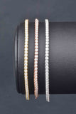 Sterling Handmade Petite Tennis Bracelet