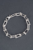 Italian Equestrian Status Bead Link Bracelet