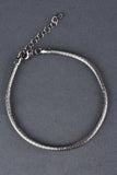 Italian Flexible Diamond Cut Round Omega Bracelet