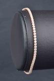 Sterling Handmade Petite Tennis Bracelet