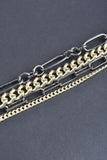 Italian Layered Multiple Chain Bracelet