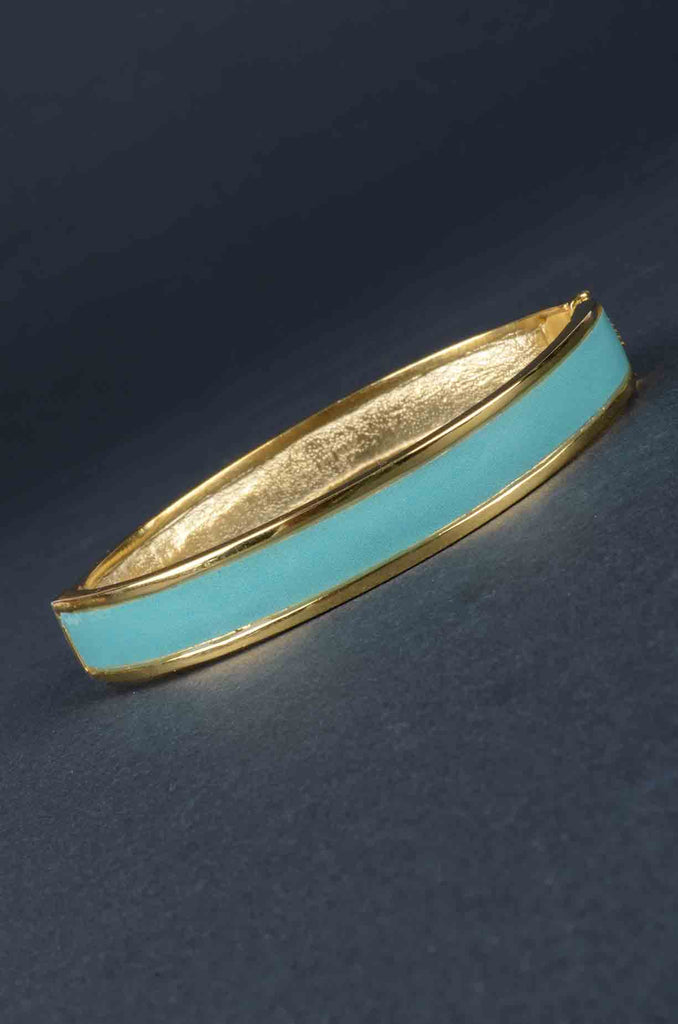 Couture Inspired Colorful Enamel Bangle Bracelet