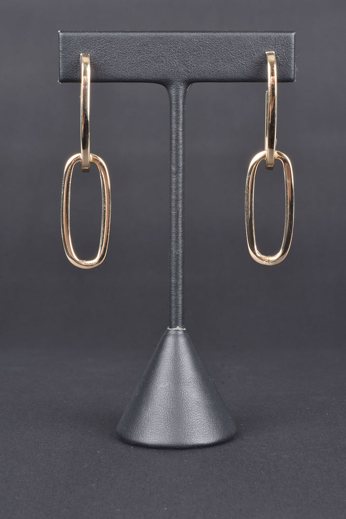 Italian Curb Link Earrings