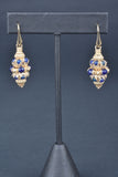 Florentine Handmade Ornate Gemstone Earrings