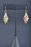 Florentine Handmade Ornate Gemstone Earrings