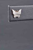 Sterling 1/5ct Diamond Handmade Butterfly Stud Earrings