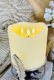 Triple Wick Flameless Candle