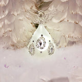 Jeweled Illuminated Glass Angel
