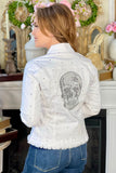 White Skull Jacket